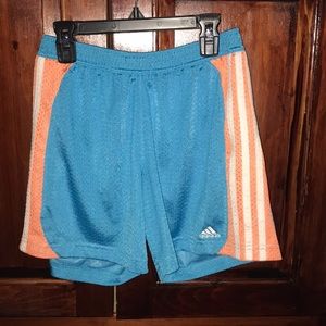 Adidas Blue Workout Shorts